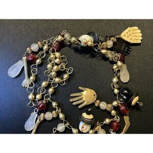 Fetish 24in One Of A Kind Necklace. All Different Materials “All Hands On Deck”